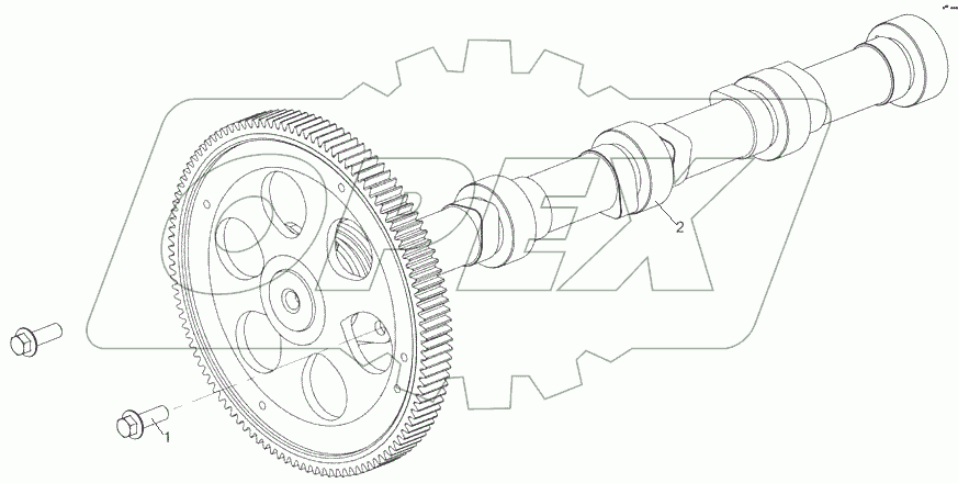  5340.1006005 Установка распределительного вала
