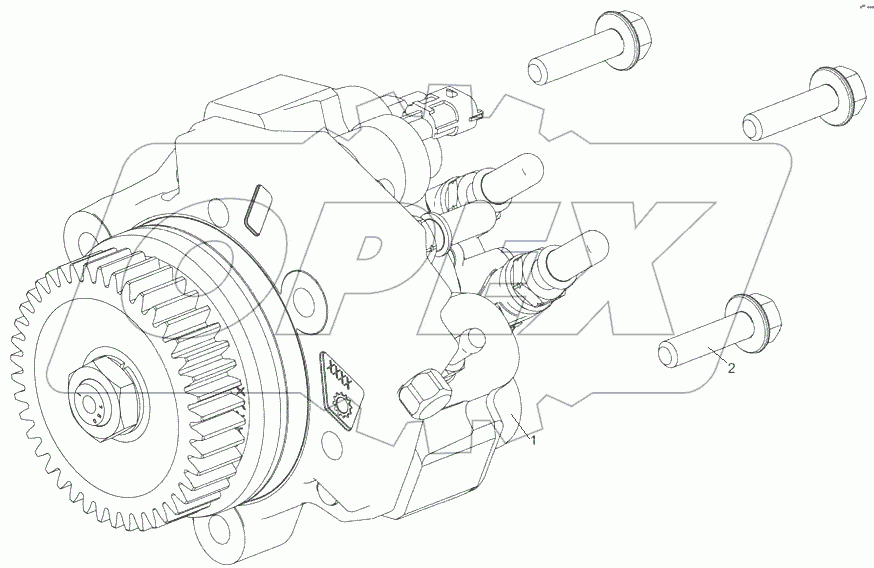  5340.1111005 Установка топливного насоса высокого давления