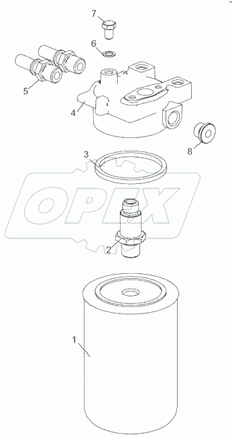  5347.1117010 Фильтр тонкой очистки топлива