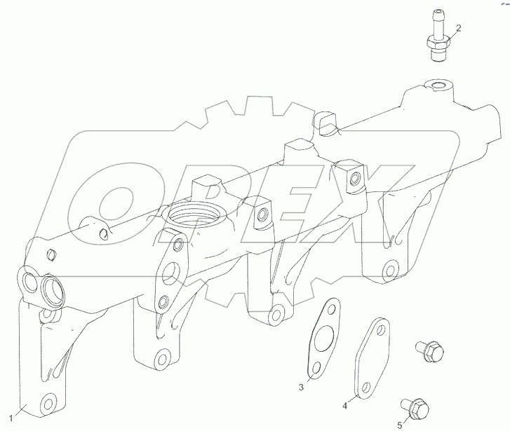  5344.1303100 Труба распределительная