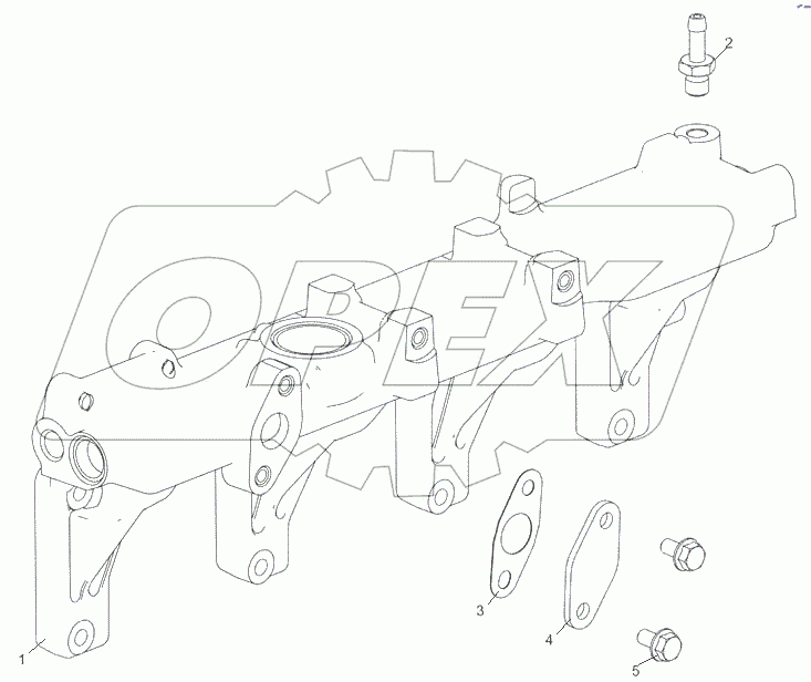  53442.1303100 Труба распределительная