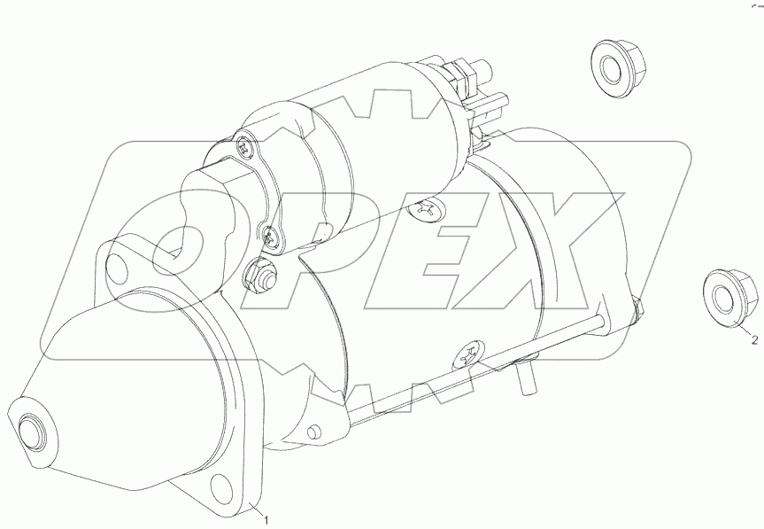  5340.3708005 Установка стартера