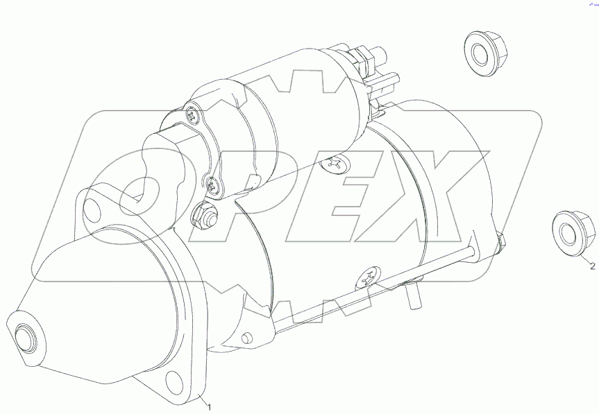  5343.3708005 Установка стартера