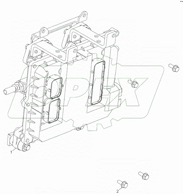  5340.3763005 Установка электронного блока управления