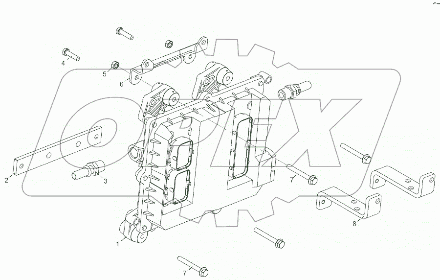  5340.3763010-10 Блок управления