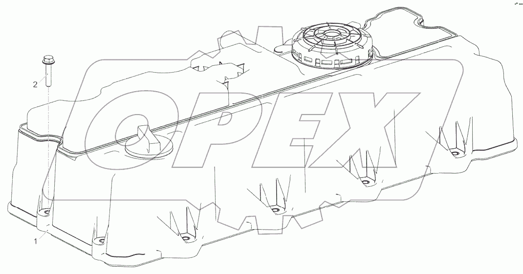  Установка крышки головки цилиндров 5340.1003250-10