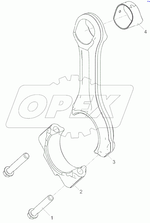  Шатун 5340.1004045-002