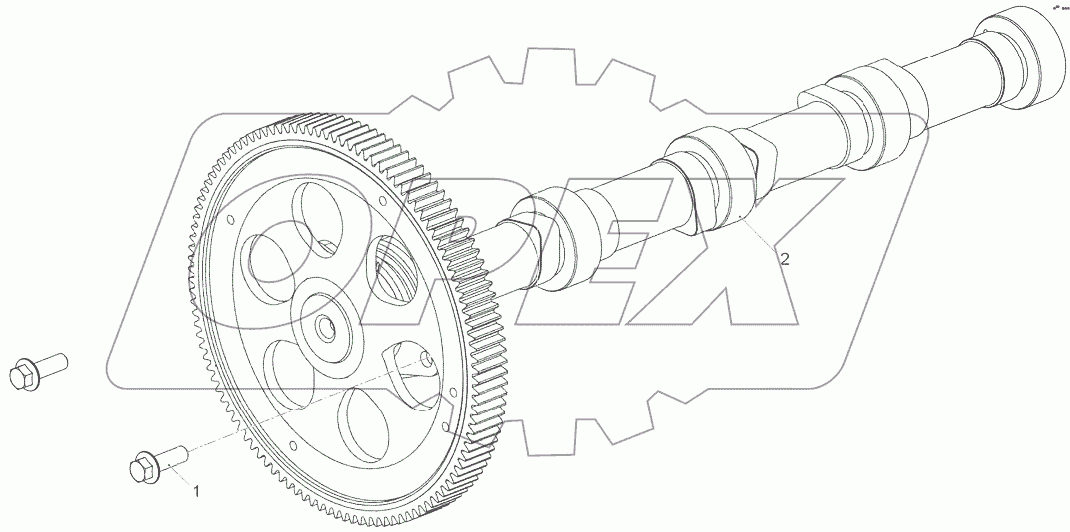  Установка распределительного вала 5340.1006005