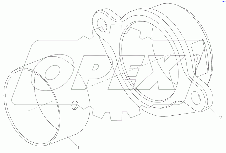  Подшипник распределительного вала 5340.1006032