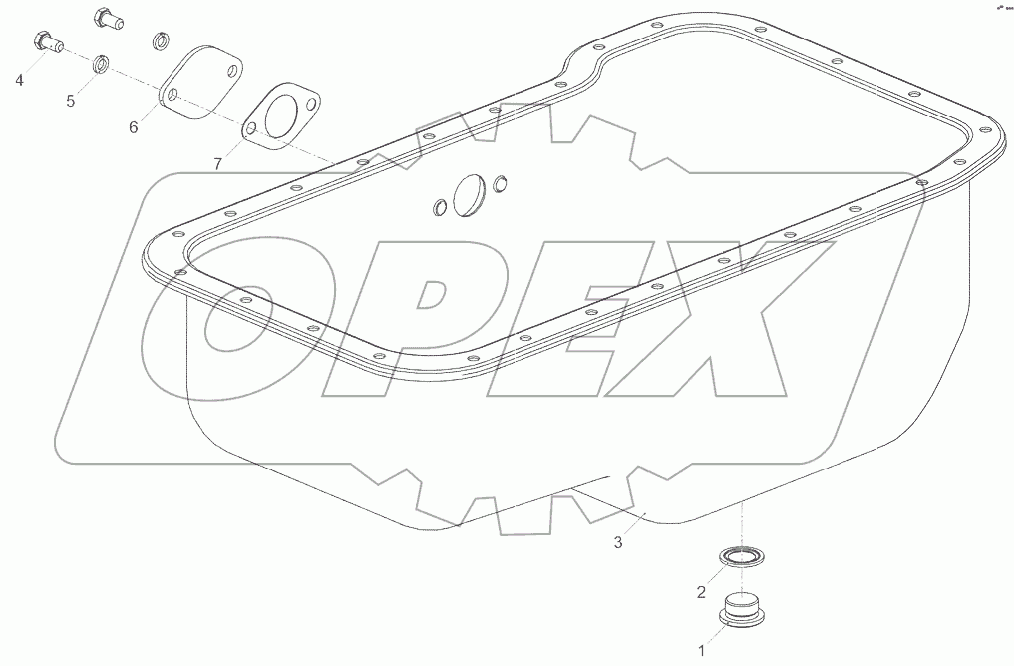  Картер масляный 5341.1009010