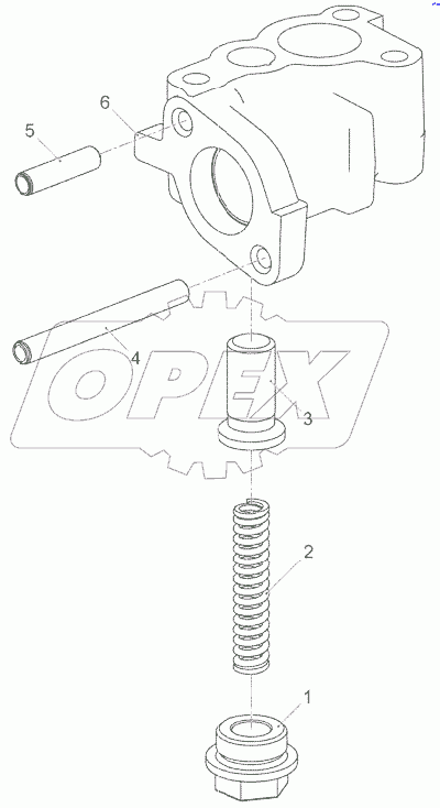  Клапан редукционный 5341.1011048