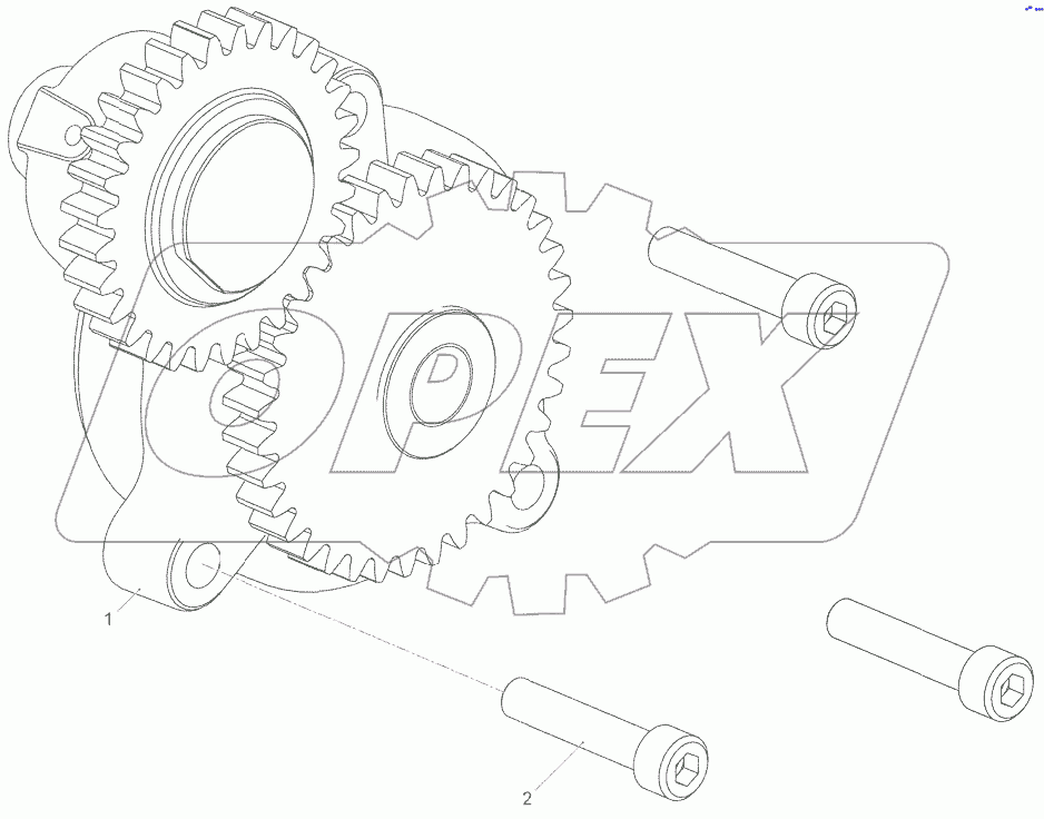 Установка масляного насоса 5340.1011005
