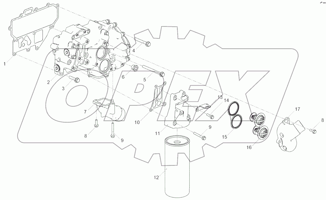  Установка сервисного модуля 53414.1013005