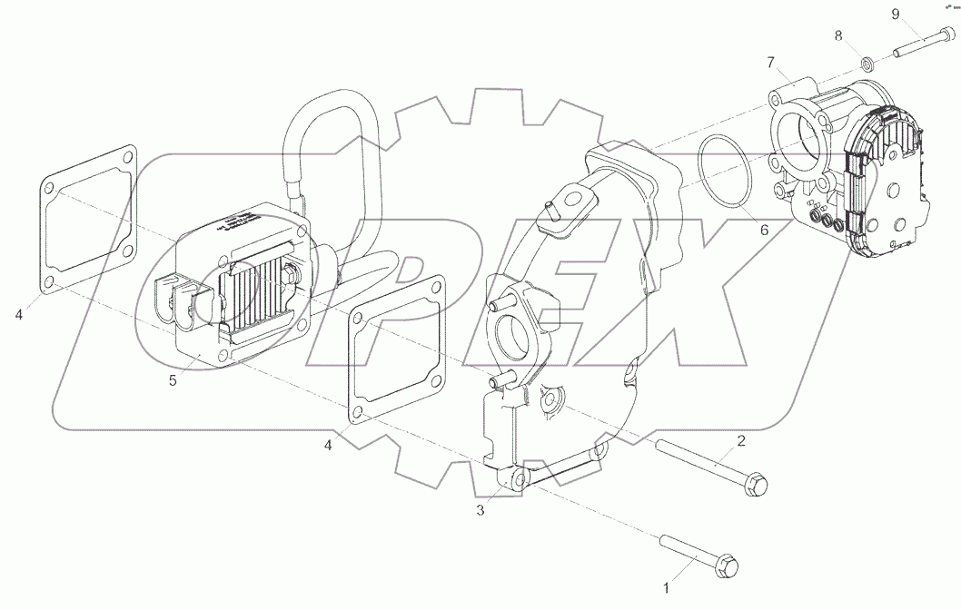  Установка впускного тракта 53404.1115005