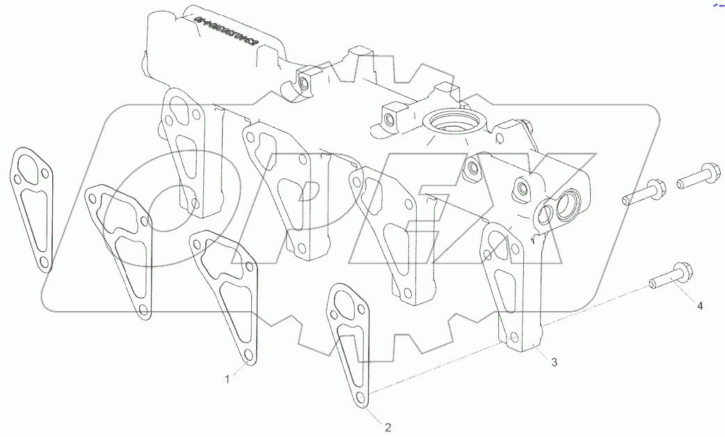  Установка трубы распределительной 53404.1303005