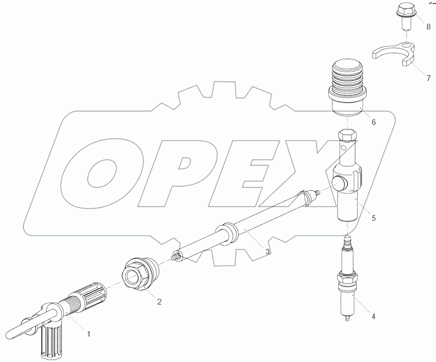  Установка системы зажигания 53404.3707001