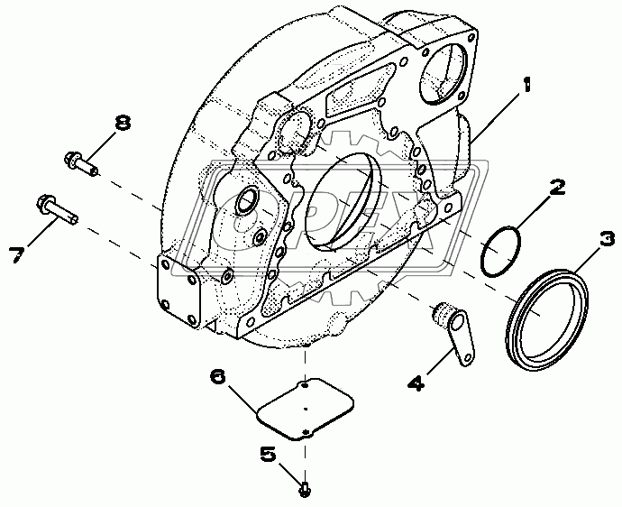 Корпус маховика