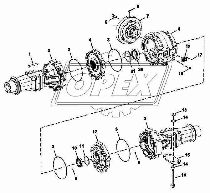 Корпусы дифференциала и заднего моста (-270515)