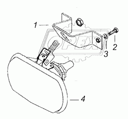 4308-3711003 Установка противотуманных фар