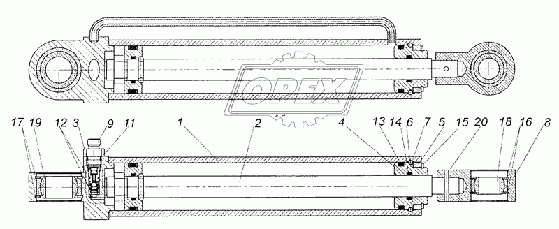 4310-5003010-20 Гидроцилиндр