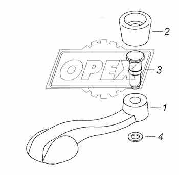 5320-6104060 Ручка стеклоподъемника