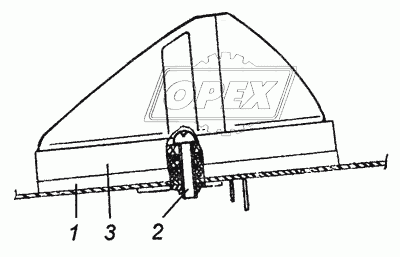 Установка габаритных фонарей 5425-3738002