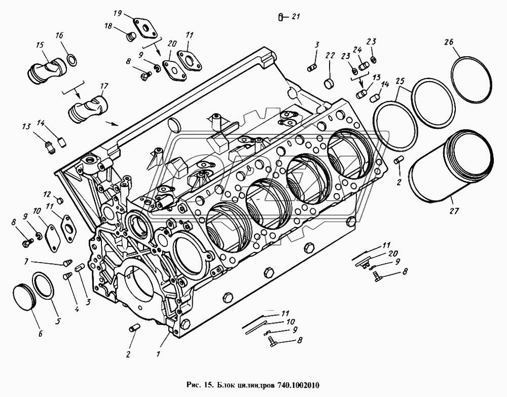 Блок цилиндров 1