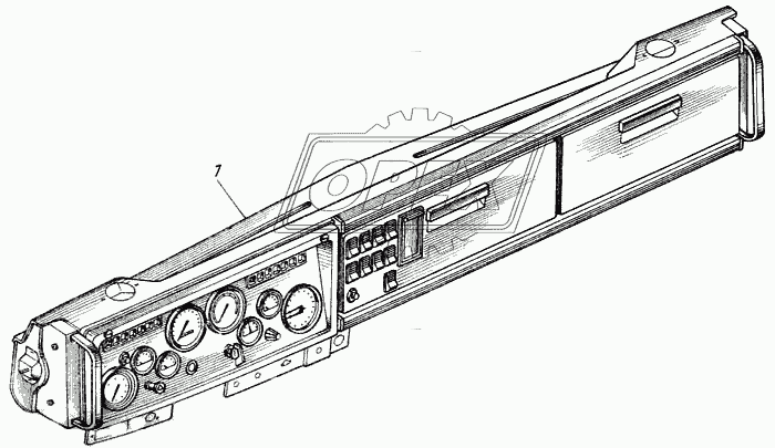 Панель приборов в сборе 4310-5300023МЧ