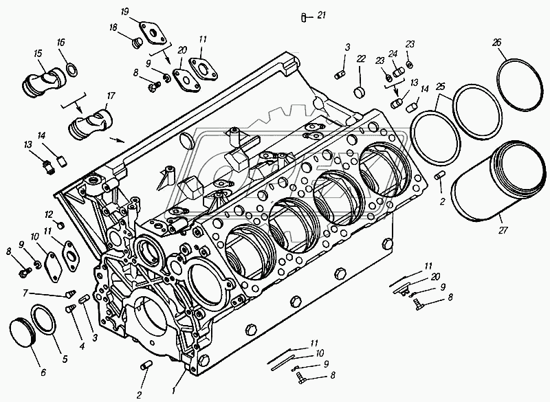 Блок цилиндров