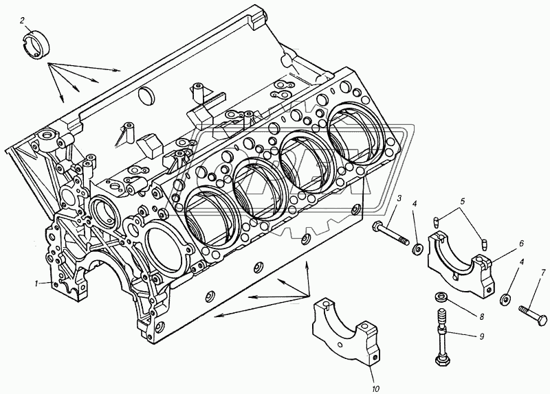 Блок цилиндров