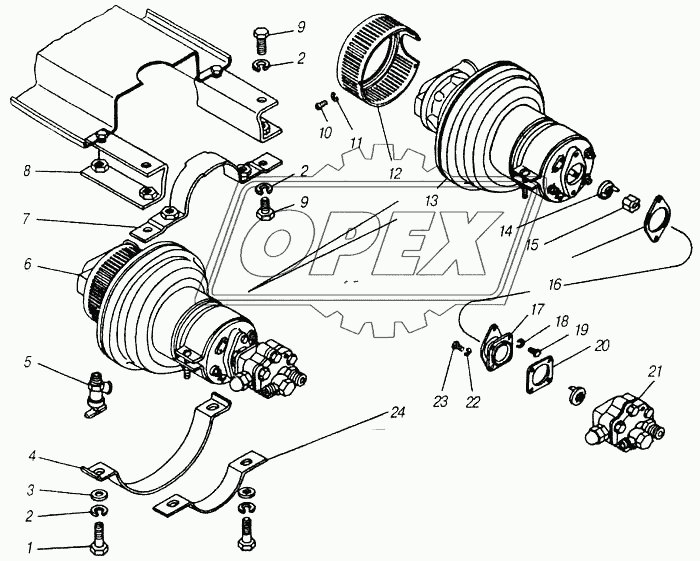 Устройство предпусковое подогревательное