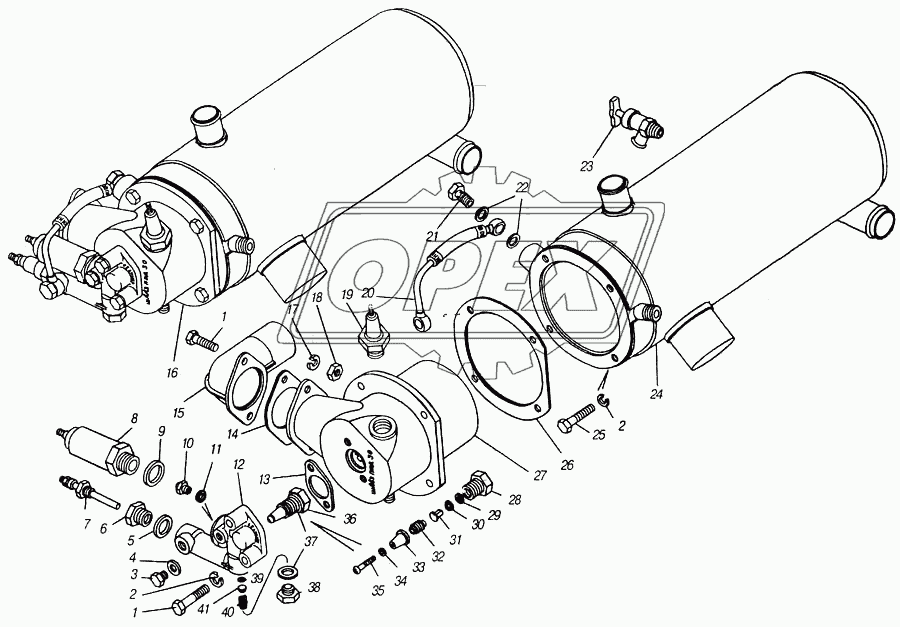 Устройство предпусковое подогревательное