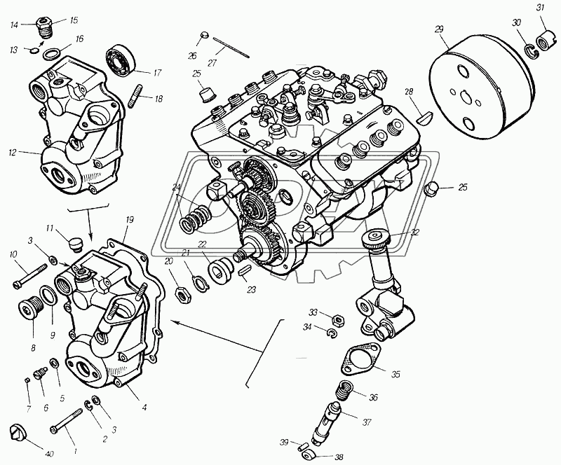 Насос топливный высокого давления (ТНВД)