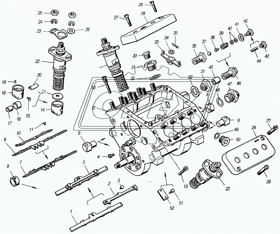 Насос топливный высокого давления (ТНВД)