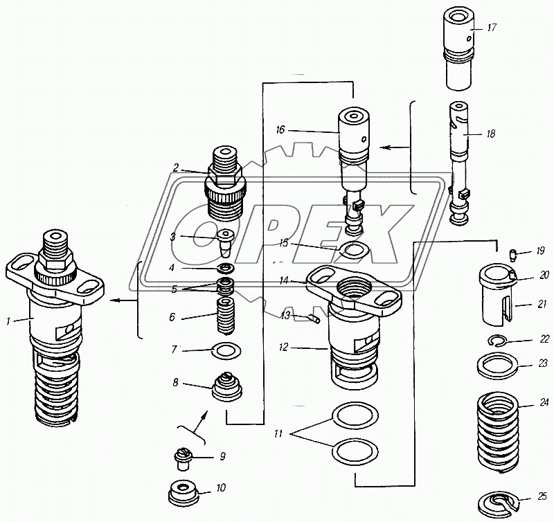 Секция ТНВД