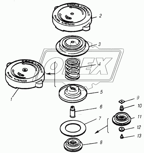 Пробка радиатора