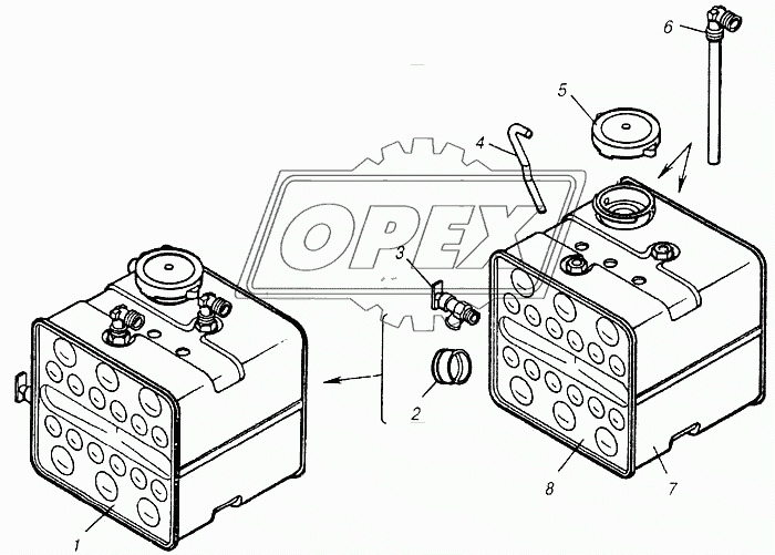 Бачок расширительный