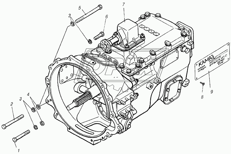 Коробка передач в сборе