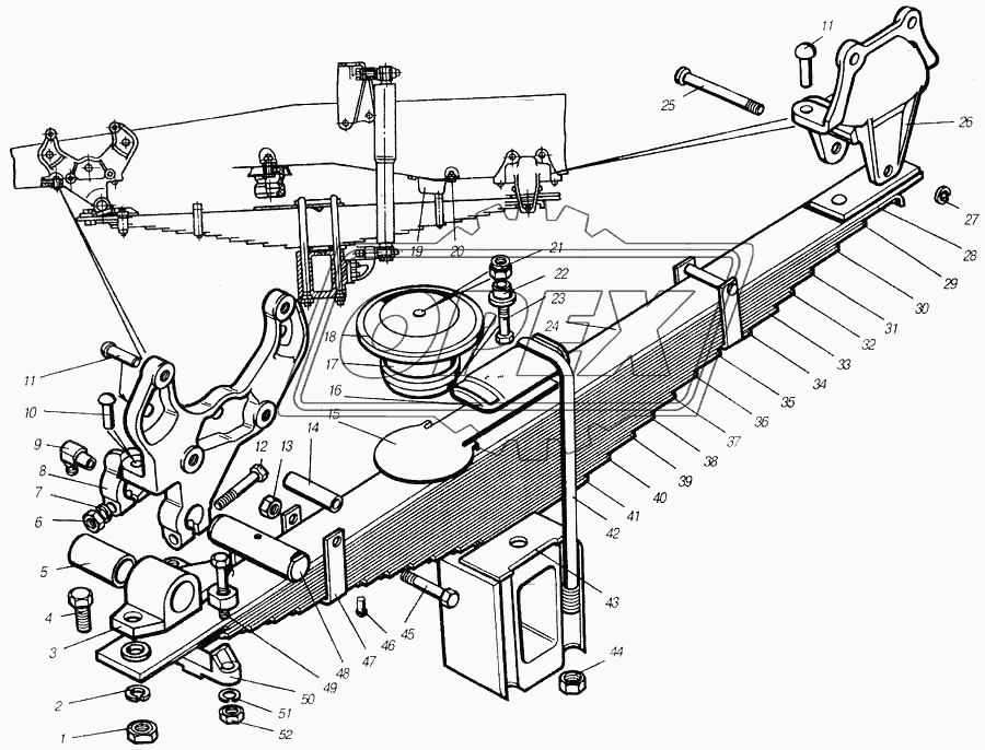Установка передней подвески