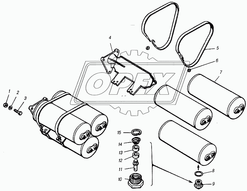 Ресиверы пневмотормозов