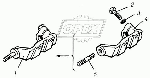 Кронштейн крепления генератора