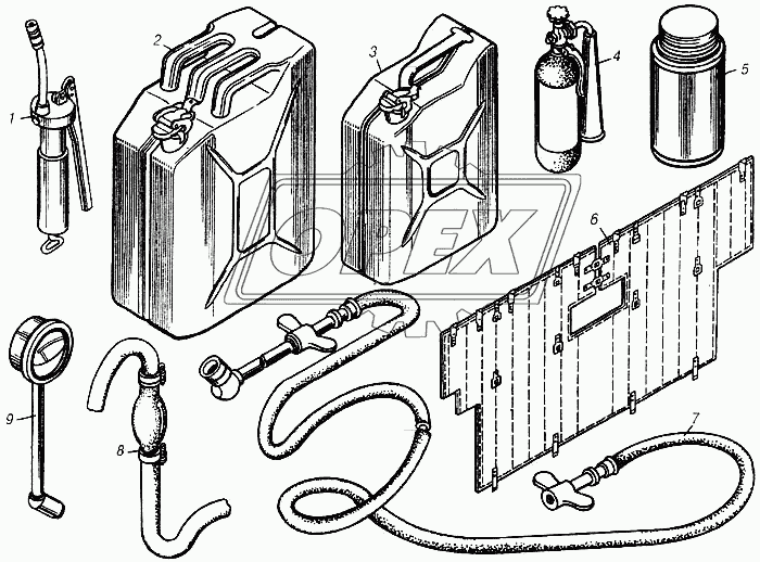 Бачки, банки, канистры