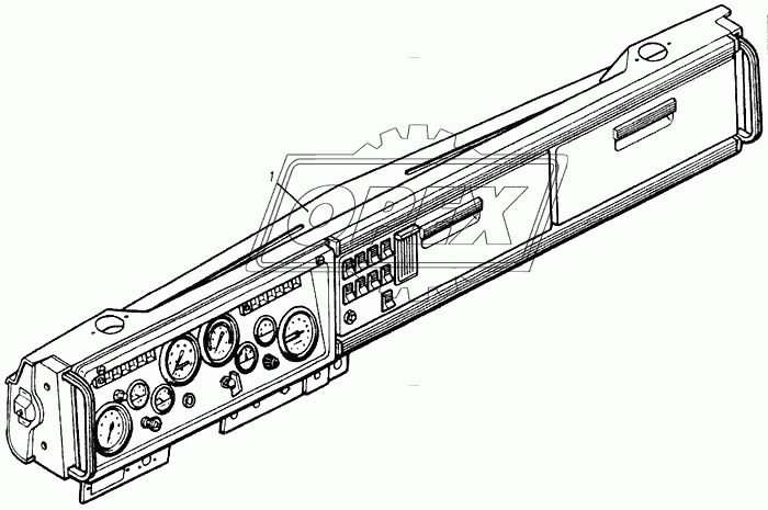 Панель приборов в сборе