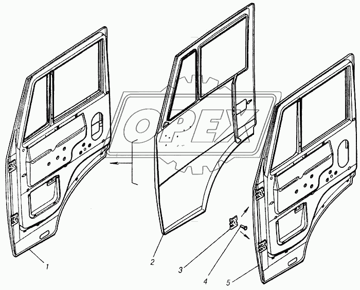 Дверь правая (сварка)