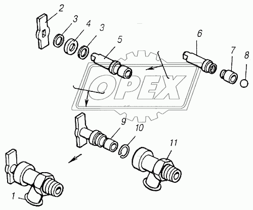 Кран сливной