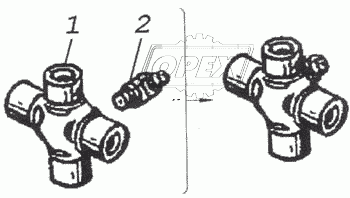 Крестовина карданного вала