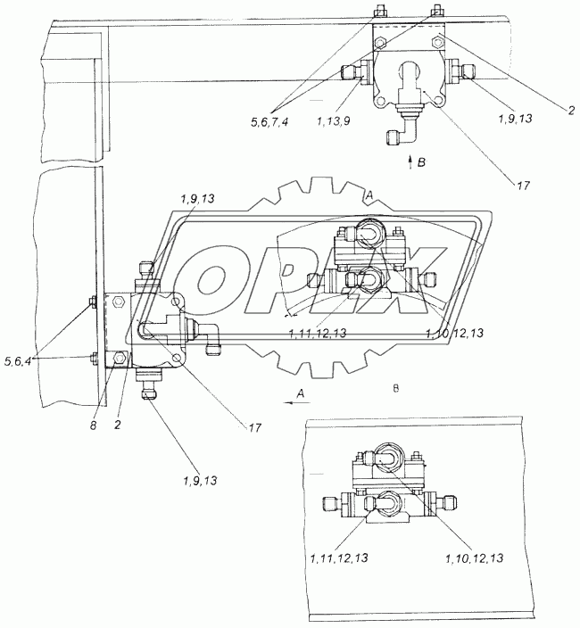 Установка ускорительных клапанов