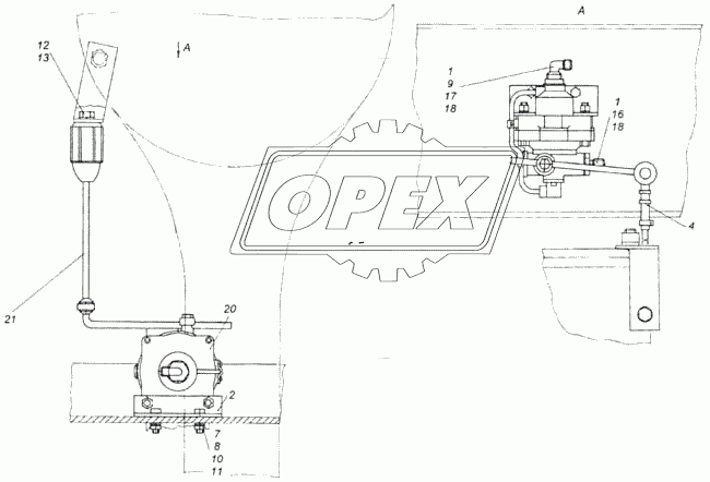 Установка регулятора тормозных сил