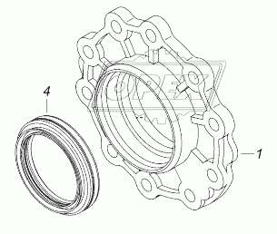 54115-2402050 Крышка стакана подшипников