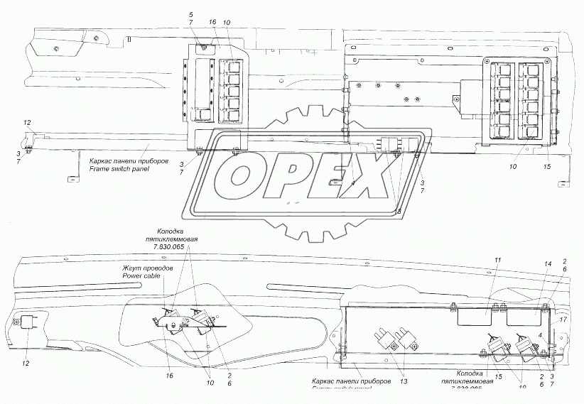 4308-3747001-50 Установка реле